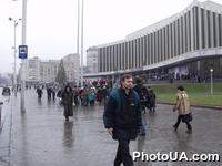 Новогодний Киев 2001 года. Дворец "Украина"