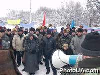 Митинг участников акции "Украина без Кучмы" возле Киева
