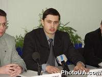 заместитель Главы всеукраинской молодежной обественной организации "Украинская социал-демократическая молодежь" по вопросам региональной политики В. Костюченко