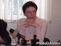 Руководитель пресс-службы партии "Реформы и Порядок" на встрече журналистов с лидерами партии "Реформы и Порядок" - "Реформы за чашкой кофе". Обсуждаются вопросы создания коалиционного правительства