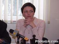 Руководитель пресс-службы партии "Реформы и Порядок" на встрече журналистов с лидерами партии "Реформы и Порядок" - "Реформы за чашкой кофе". Обсуждаются вопросы создания коалиционного правительства