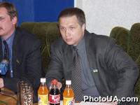Народный депутат Украины, лидер Форуму национального спасения Е. Жовтяк на пресс-конференции "Итоги деятельности ФНС и новые задачи" В УНИАН