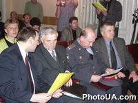Генерал-лейтенант, член Коллегии Службы Безопасности Украины Владимир Пристайко на общественных слушаниях "Соблюдение гражданских прав во время политического кризиза. Роль правохранительных органов и СМИ"