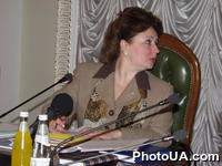 Уполномоченный представитель ВС Украины по правам человека Н.Карпачева на заседании круглого стола "Защита прав человека в Украине на современном этапе: проблемы и перспективы", посвященного 3-й год-не создания ин-та Уполномоченного по правам человека