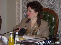 Уполномоченный представитель ВС Украины по правам человека Н.Карпачева на заседании круглого стола "Защита прав человека в Украине на современном этапе: проблемы и перспективы", посвященного 3-й год-не создания ин-та Уполномоченного по правам человека