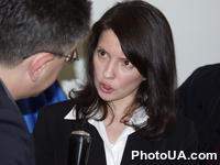 Пресс-конференция Юлии Тимошенко посвященная началу Всеукраинского референдума по народной инициативе "О волеизъявлении народа относительно провозглашения отставки Президента Украины Леонида Кучмы"
