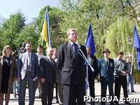 Выступление народного депутата Украины, члена Социал-демократической партии Украины (объединенной) Бориса Андресюка на митинге солидарности, организованном СДПУ (о) в честь 1мая - Дня солидарности трудящихся возле памятника и. Франка в Киеве