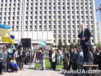 Выступление лидера Социалистической партии Украины А.Мороза на митинге посв.официальному началу орг-и всеукраинского референдума по народной инициативе "О волеизъявлении народа по провозглашению отставки Президентом Украины Л.Кучмой"