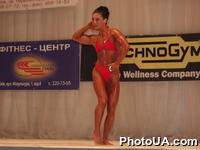 Участница Чемпионата Европы по бодибилдингу и фитнесу, который проходил в Киеве 19-20 мая