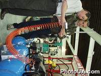 Экпозиция Международной специализированной выставки ╚INTERTOOL-2001╩, которая проходит 6-9 июня в Киевском Дворце спорта