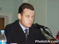 Пресс-конференция в Министерстве аграрной политики Украины о результатах выездного заседания совета АФЗУ (г.Луцк, 19-20.06.2001г.)при участии начальника департамента рынков продукции животноводства МАП Украины Юрия Мельника