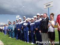 Открытие III летних юношеских спортивных игр Украины 2001 года (г.Белая Церковь, Киевской обл.) Участники соревнований