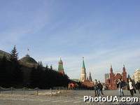 Красная площадь в Москве (Российская Федерация)