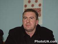 Брифинг руководства избирательного блока "Народный Рух Украины" по поводу решения Верховного Суда от 12 февраля о законности регистрации блока. Юрий Рогоза