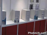Экспозиция международной выставки-ярмарки CeBIT-2002 (г. Ганновер, Германия).