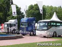10-й Киевский Международный автосалон SIA'2002. Автомобильная марка "SCANIA"