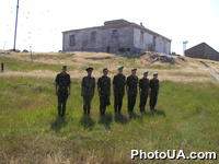 Военные пограничного поста "Змеиный"
