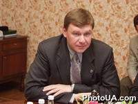 Заместитель главы Киевской горадминистрации М.Поживанов на встрече с Президентом Всемирного Конгресса Украинцев Аскольдом Лозинским (Киевская горадминистрация)