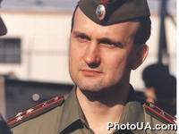 Полковник Вооруженных Сил Украины Игорь Смешко - первый военный атташе Украины в США (1994 год)