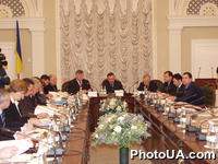 Первое заседание межпарламентской комиссии по сотрудничеству между Верховной Радой Украины и Федеральным собранием России. Заседание ведет вице-премьер министр Украины по гуманитарным вопросам Дмитрий Табачник