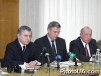 Встреча руководства Украинского союза промышленников и предпринимателей с делегацией египетских бизнесменов во главе с министром снабжения и внутренней торговли Египта Хассаном Хедром. На фото: Президент УСПП Анатолий Кинах
