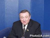 Пресс-конференция при участии народного депутата Украины Эдуарда Гурвица на тему: "Иракский кризис. Хусейн не оставил выбора". (УНИАН, Киев)