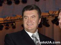 Премьер министр Украины В.Янукович