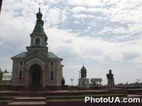 Церковь, как напоминание о древних временах в Украине в селе Ковалевка