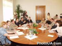 На встрече в Киеве представители Парламентского большенства в Верховной Раде Украины с представителями Бюро демократических институтов и прав человека ОБСЕ
