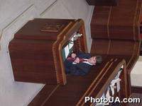 Парламентские слушания в ВР Украины на тему: "Украинско-российские отношения: современное состояние и перспективы". Лидер блока "Наша Украина" В.Ющенко