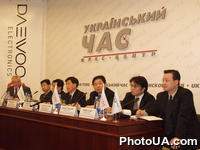 Пресс-конференция Daewoo Electronics Europe (ДЭУ Электроникс Юроп), посвященная открытию Представительства в Украине.