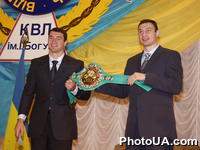 Встреча известных украинских боксеров братьев Кличко с лицеистами Киевского военного лицея имени Ивана Богуна