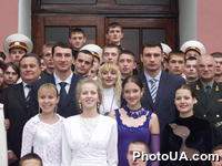 Встреча известных украинских боксеров братьев Кличко с лицеистами Киевского военного лицея имени Ивана Богуна