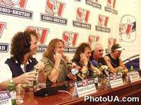 Пресс-конференция группі группы SMOKIE в Киеве