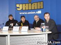 Пресс-конференция, посвященная акции "Вокруг света за 80 дней на мотоцикле".