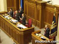 Верховная Рада Украины приняла закон о внесении изменений в Конституцию и изменения к закону о выборах президента. Президент Украины Леонид Кучма и руководство Верховной Рады Украины приветствуют принятие парламентом такого решения
