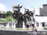 Майдан Незалежности в городе Киеве