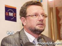 Компания UMC стала генеральным спонсором Национального олимпийского комитета и мобильным оператором олимпийской сборной Украины. На фото: генеральный директор компании UMC Эрик Франке