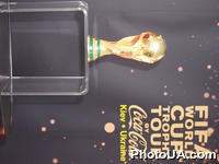 В рамках развернутого мирового тура в Киев впервые прибыл золотой Кубок FIFA