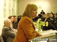 Презентация украинского перевода книги Энн Эпплбом "История ГУЛАГа". В работе приняла участие супруга Президента Украины Екатерина Ющенко