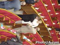 Пленарное заседание первой сессии Верховной Рады Украины пятого созыва
