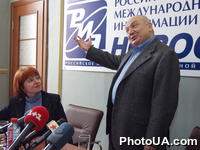 Пресс-конференция писателя-юмориста Михаила Жванецкого