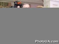 Встреча руководства Правительства Украины с активом женской общественности по случаю Международного женского дня. На фото: заместитель Генерального прокурора Украины Татьяна Корнякова и вице-премьер-министр Украины Дмитрий Табачник