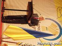 Съезд Народной партии, на которой с программной речью на тему: "Вызовы для Украины: политическая платформа Народной партии" выступил глава Народной партии, Председатель Верховной Рады ІV созыва, вице-президент НАНУ В.Литвин