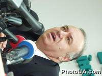 Пресс-конференция кандидата в народные депутаты Украины, второго номера предвыборного списка СПУ В.Цушко на тему: "Причины госпитализации министра внутренних дел Украины В.Цушко"