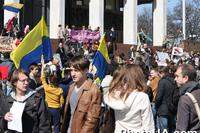 В воскресенье, 3 апреля, в 12 часов в Киеве состоялся марш протеста против незаконной застройки города.