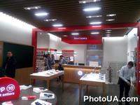 Откроетие первого магазина в Киеве британского мобильного оператора Vodafone