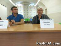 В доме "Освитории" встреча с прессой Международного экологического движения POP (Protect Our Planet) Movement Ukraine