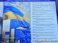 В Києві проходить вулична виставка «Разом ми – Європа».